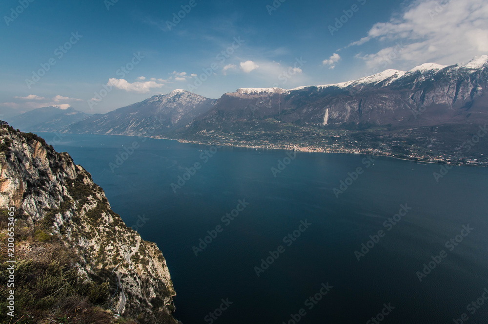 Panorama Lago di Garda dalle Terrazze del brivido Tremosine