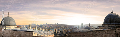 Photography Nice view in the city of Istanbul in Turkey