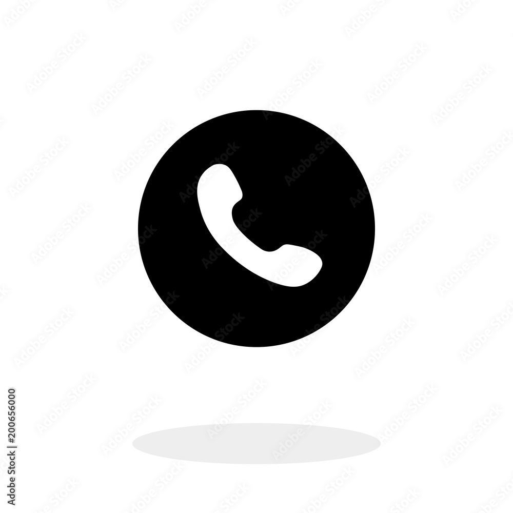Call icon, telephone symbol, vector illustration flat design graphic Call icon, telephone symbol, vector illustration flat design graphic