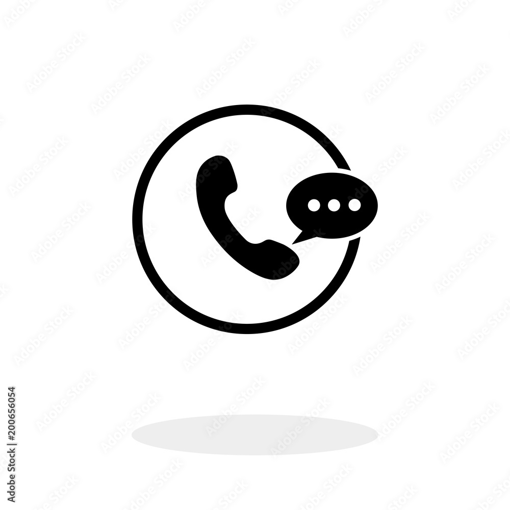 Call icon, telephone symbol, vector illustration flat design graphic Call icon, telephone symbol, vector illustration flat design graphic