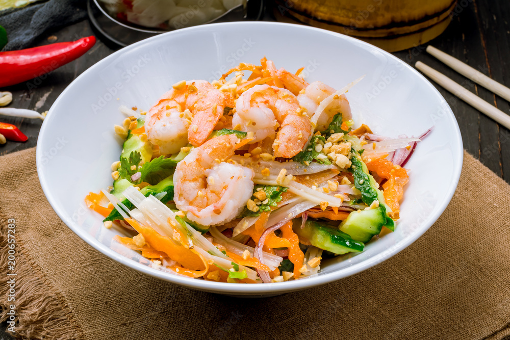 Vietnamese shrimp salad Vietnamese shrimp salad