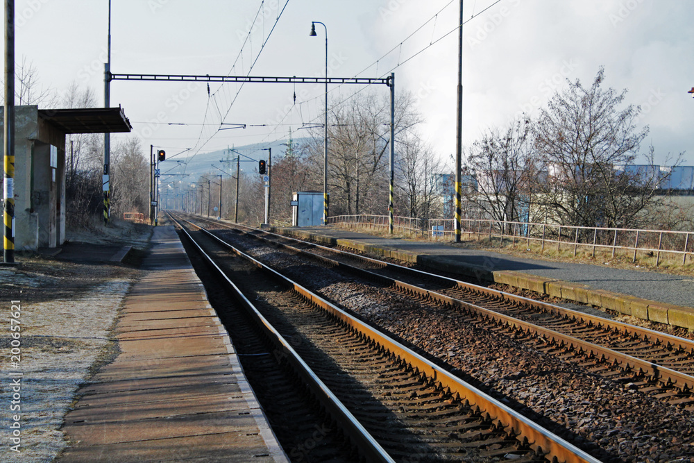 Obraz premium The train station