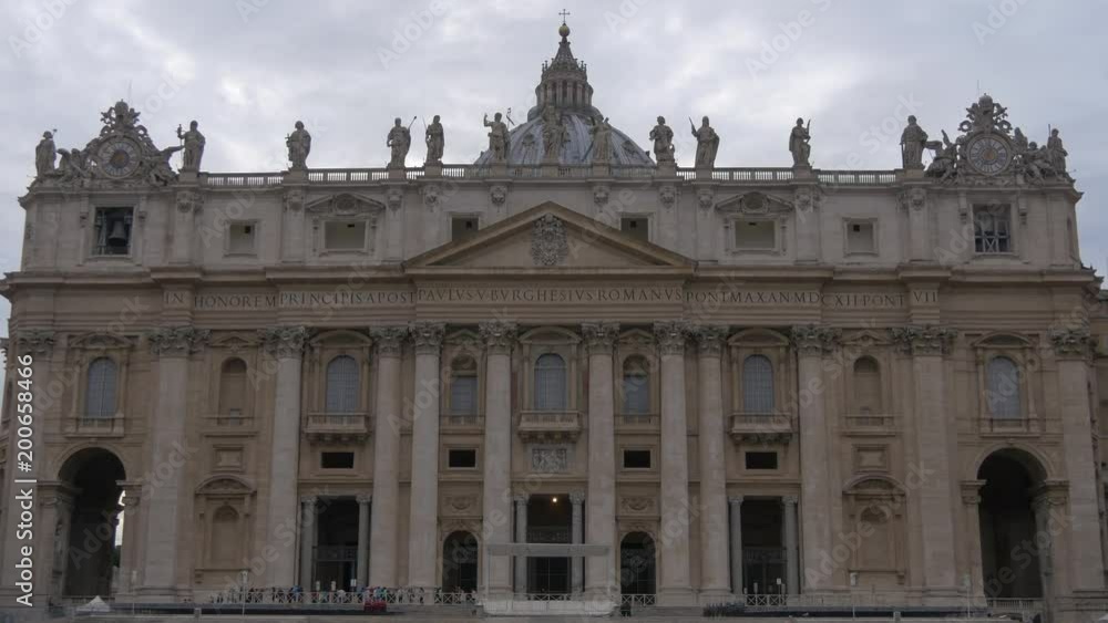 Saint Peter's Basilica facade, Rome Saint Peter's Basilica facade, Rome