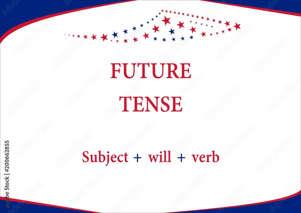 Obraz premium future tense