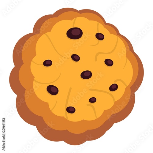 Shortbread icon. Flat illustration of shortbread vector icon for web