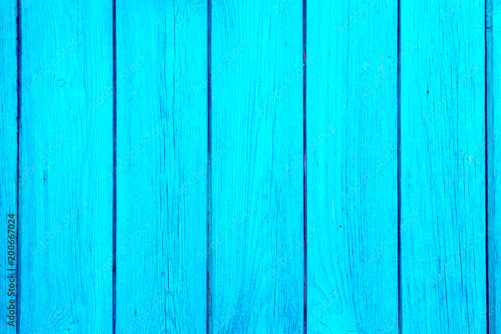 Naklejka premium The wooden wall mint color, the texture, the old texture