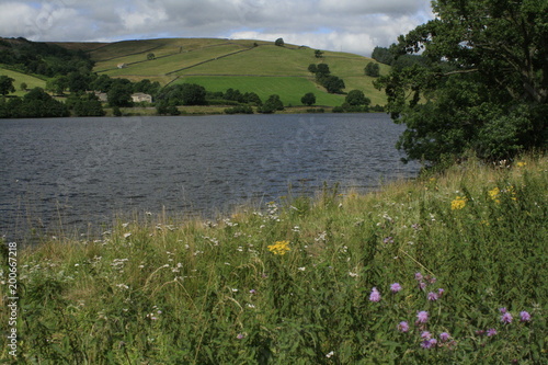 Gouthwaite Reservoir, Nidderdale, Yorkshire, England photo