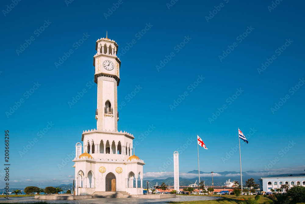 Batumi, Adjara, Georgia. Chacha Tower Is Local Landmark Attraction