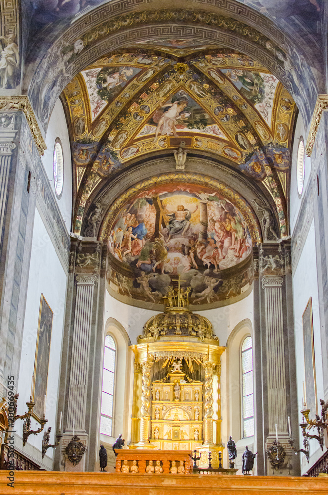Parma cathedral in Italy