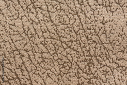 Unusual textile background with mottled surface.