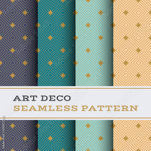 Art Deco seamless pattern 51