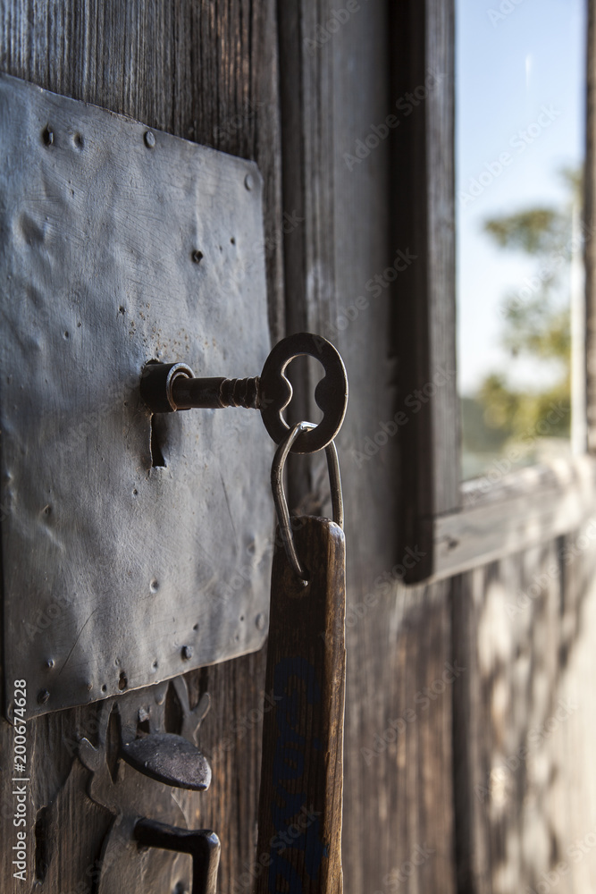 old door key old door key