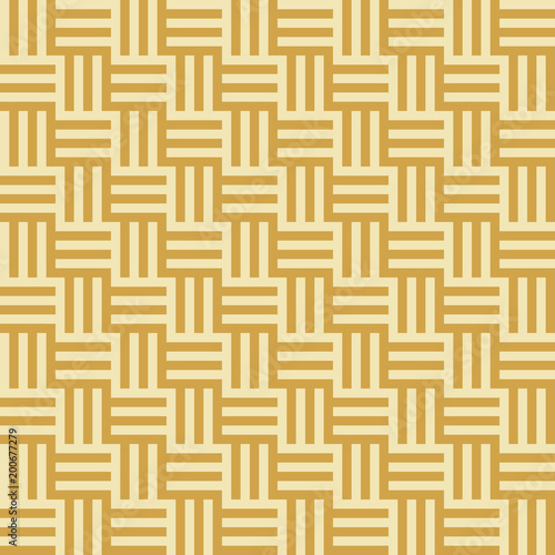Seamless geometric abstract weave pattern background