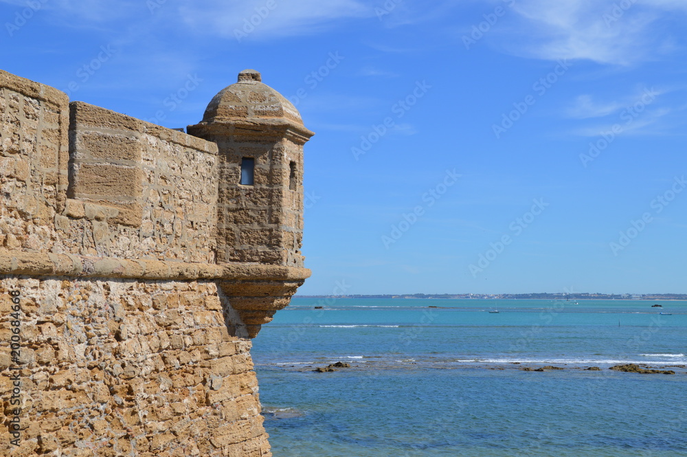 Castillo de San Sebastián , Cádiz
