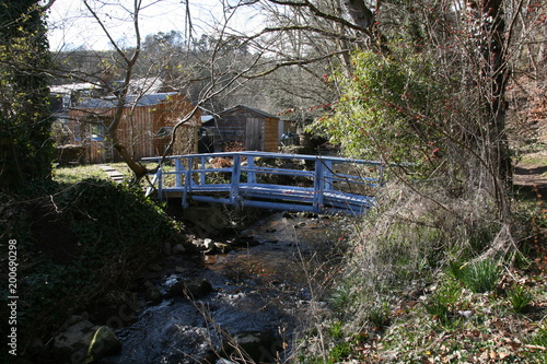 Bridge in Fairy Glen, Rosemarkie, Black Isle, Scottish HIghlands photo