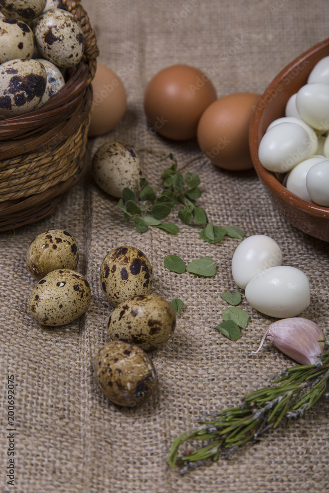 Quail eggs ready to eat Quail eggs ready to eat