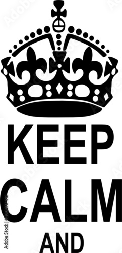 Keep Calm Crown