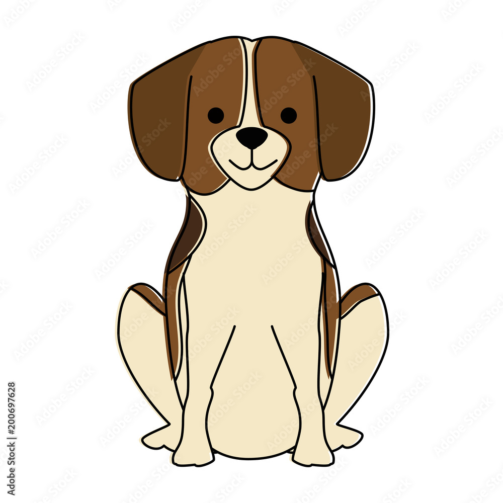 cute dog breed character vector illustration design cute dog breed character vector illustration design