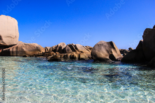 Seychelles La Digue Anse Marron