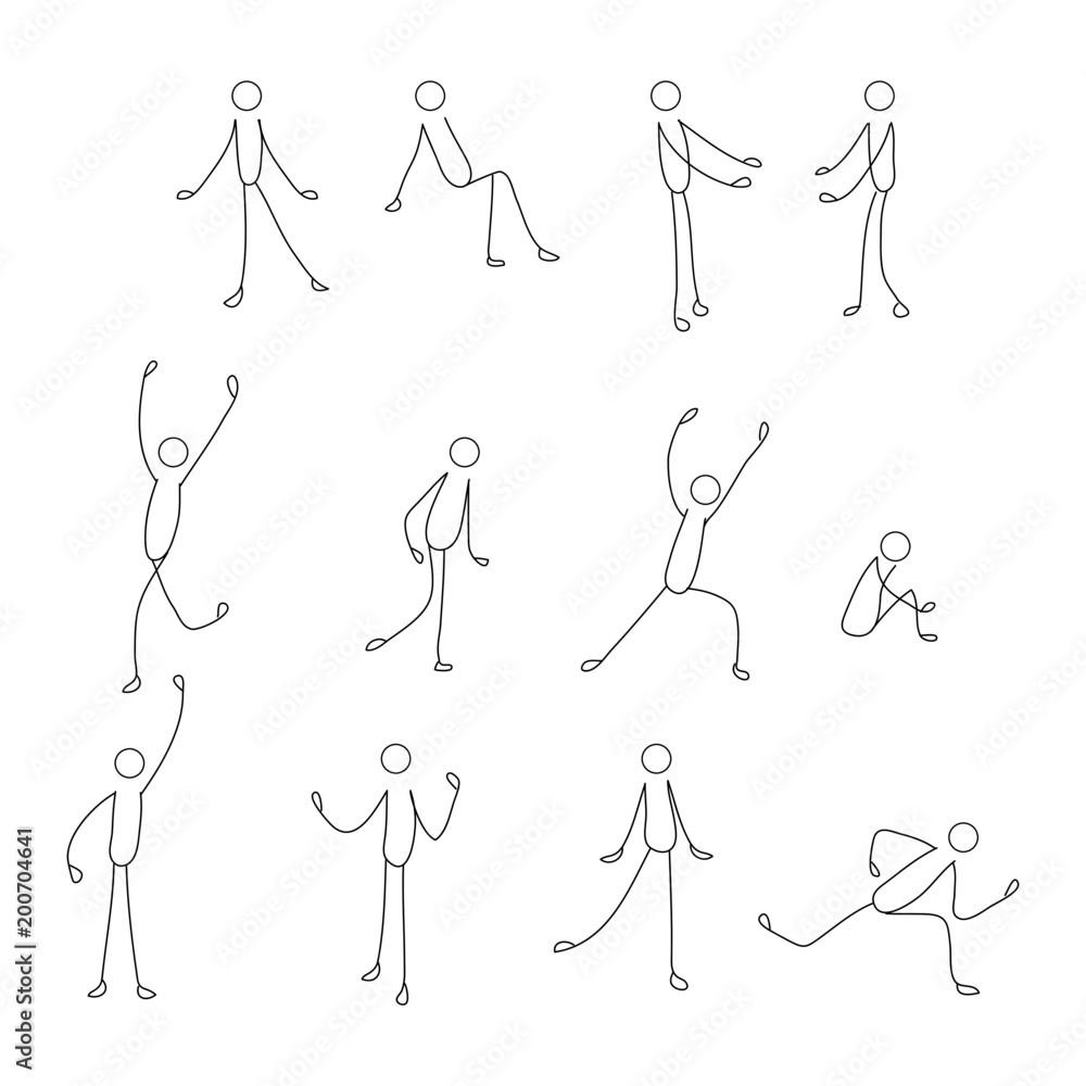 Stickman Running Images – Browse 62,074 Stock Photos, Vectors, and Video