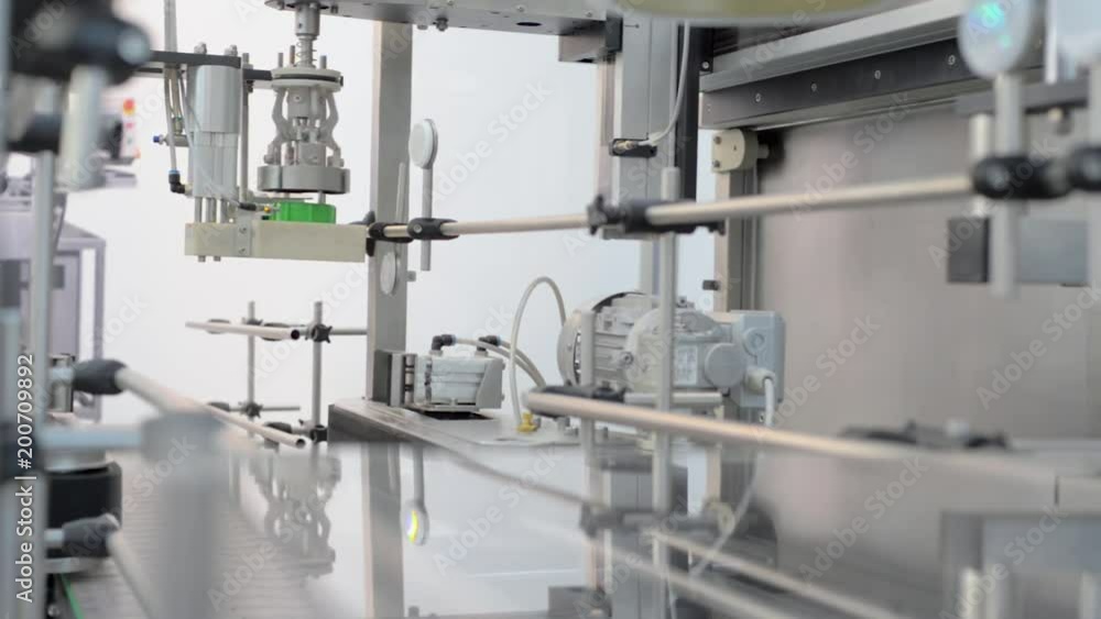 Imitation of the capping machine. Imitation of the capping machine.