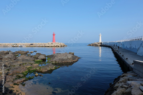 Two Lighthouses, Busan, South Korea