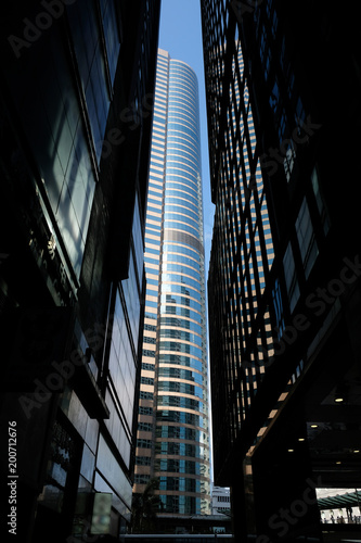 Tall Commercial Buildings, Central, Hong Kong