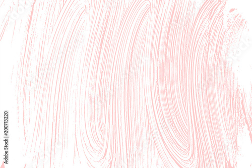 Natural soap texture. Appealing millenial pink foam trace background. Artistic overwhelming soap suds. Cleanliness, cleanness, purity concept. Vector illustration.