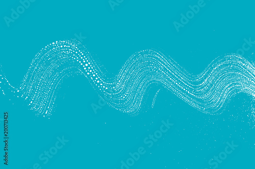 Natural soap texture. Alive green blue foam trace background. Artistic decent soap suds. Cleanliness, cleanness, purity concept. Vector illustration.