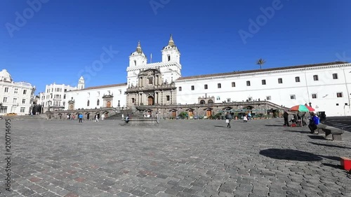 san francisco square quito ecuador
