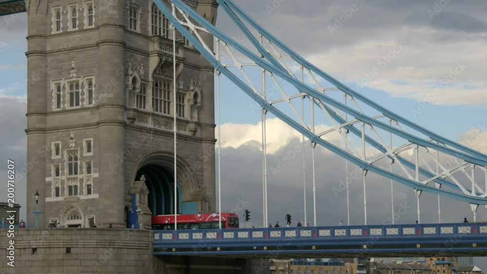 The Tower Bridge's walkway The Tower Bridge's walkway