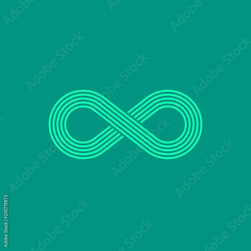 Infinity symbol icon