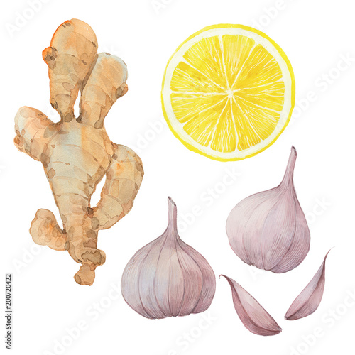 ginger, garlic and lemon
