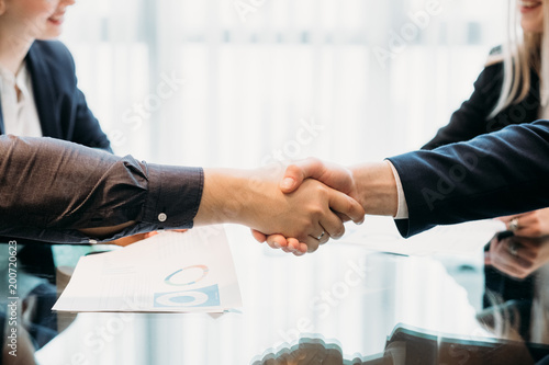 Billede på lærred closing or sealing a deal