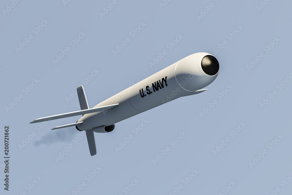 Tomahawk cruise missile 3d