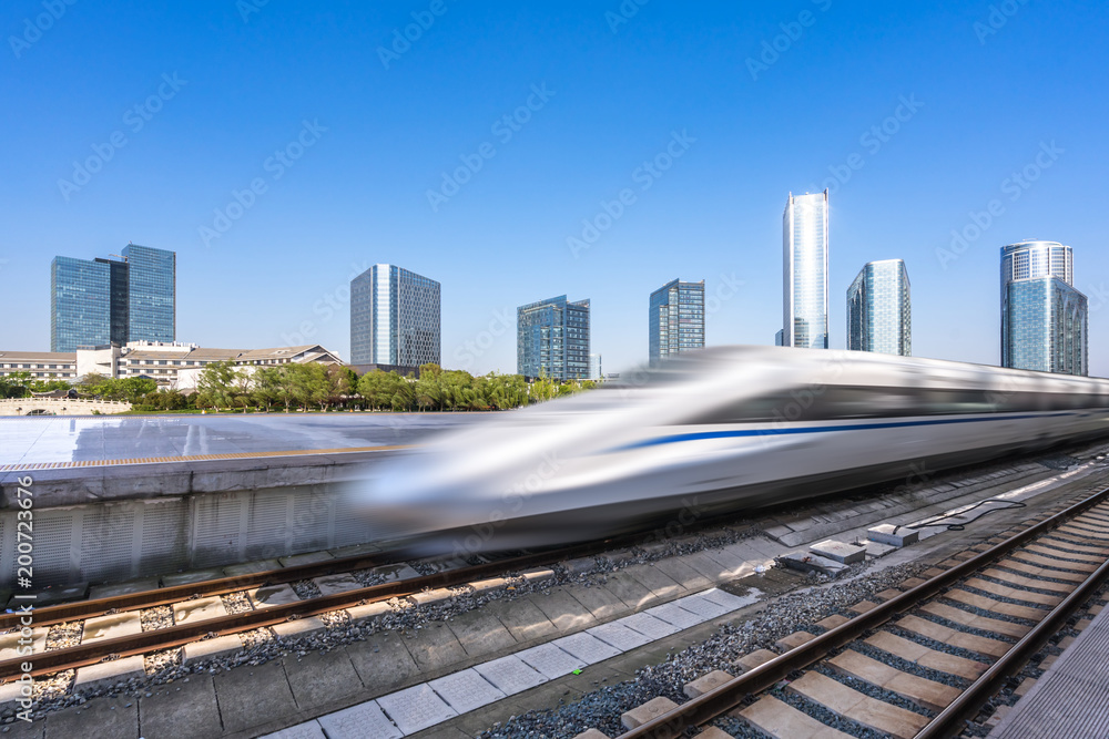 high speed train