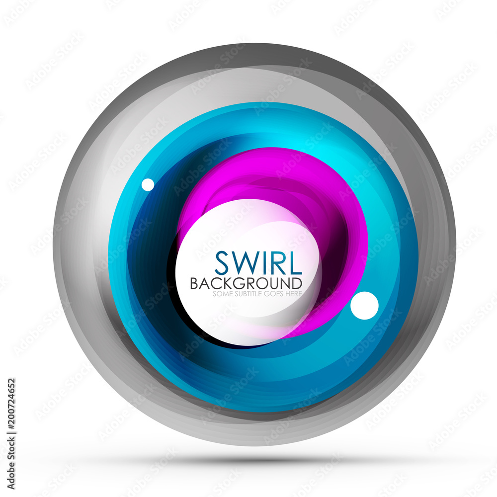 Spiral swirl flowing lines 3d vector abstract digital motion background design. Rotating concept Spiral swirl flowing lines 3d vector abstract digital motion background design. Rotating concept