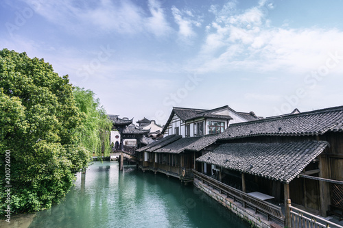 wuzhen landscape in china