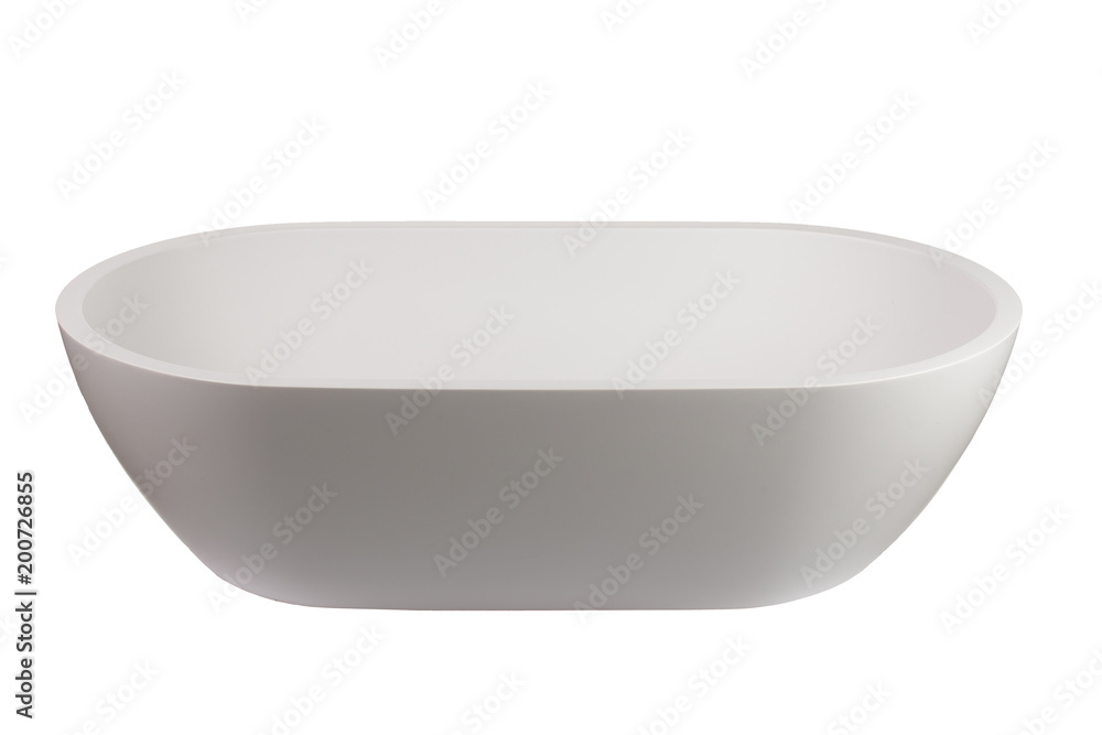 White oval washbasin White oval washbasin