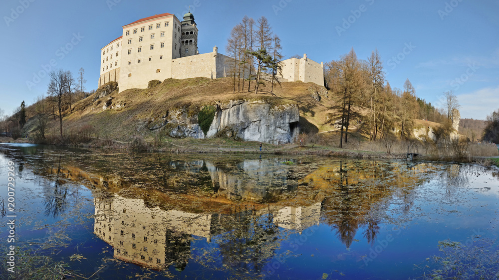 Fototapeta premium Zamek w Pieskowej Skale.