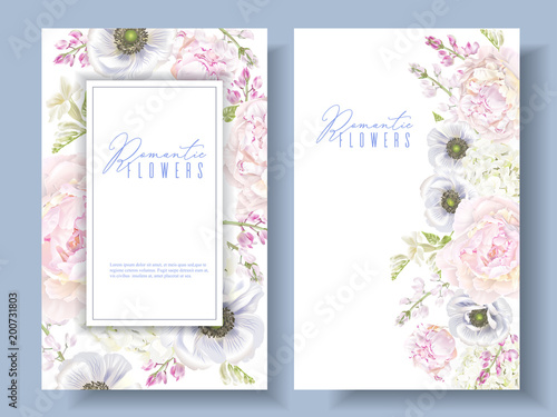 Peont anemone banners