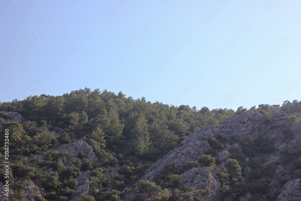 landscapes nature about Fire Mountain Yanartash in Turkey landscapes nature about Fire Mountain Yanartash in Turkey