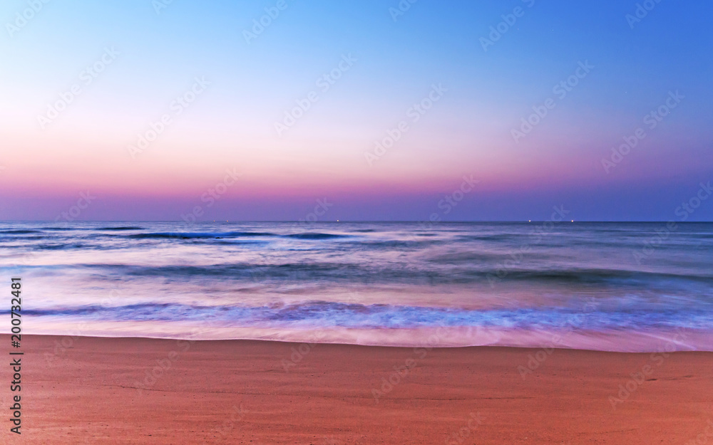 Purple Dawn Seascape