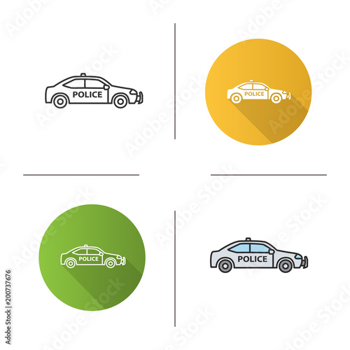 Police car icon