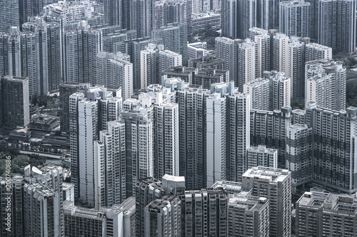 Kowloon view from Lion Rock hill