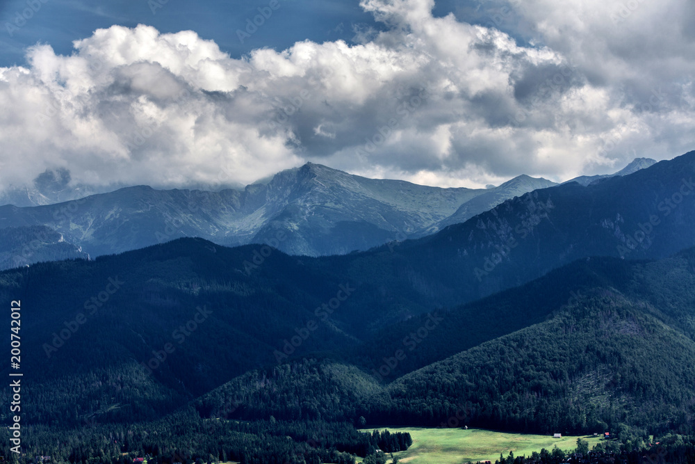 Tatry mountains in Poland