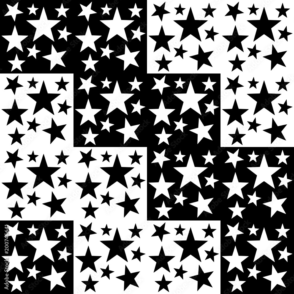Seamless background with a five-pointed stars Seamless background with a five-pointed stars
