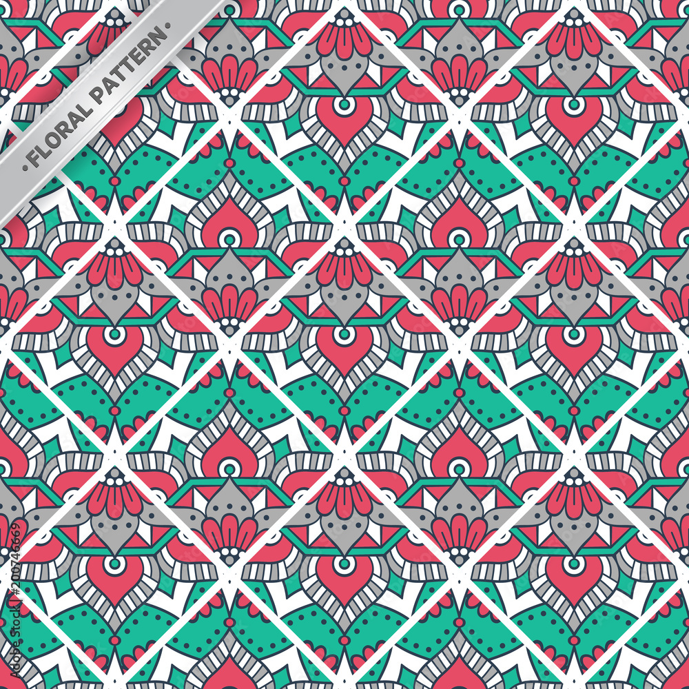 Seamless pattern tile Seamless pattern tile