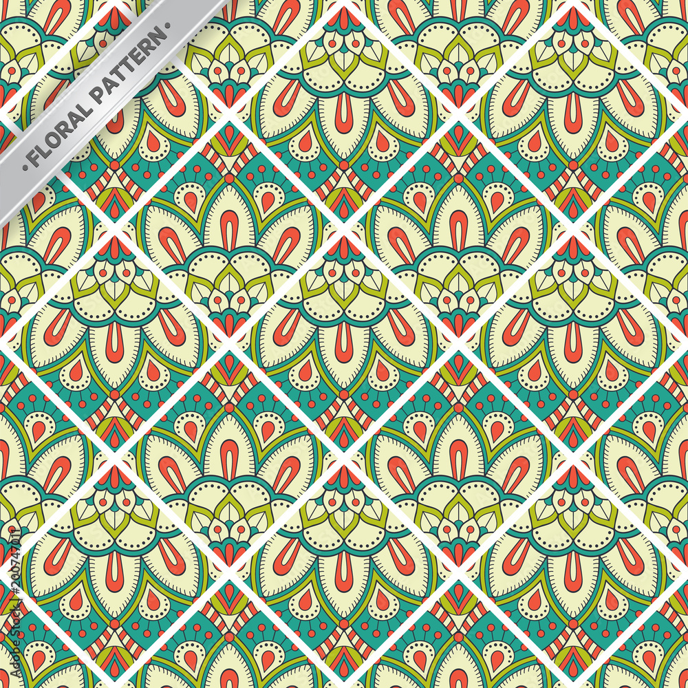 Seamless pattern tile Seamless pattern tile