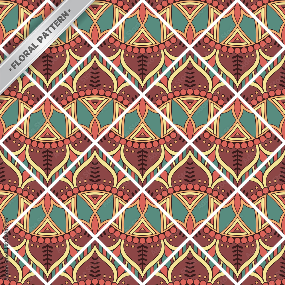Seamless pattern tile Seamless pattern tile